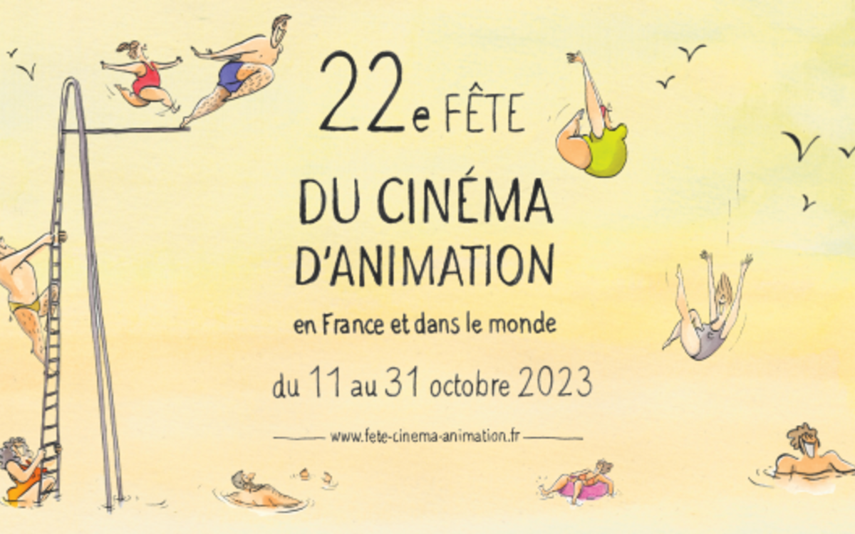 22e Fête du cinéma d'animation en France et dans le Monde du 11 au 31 octobre.