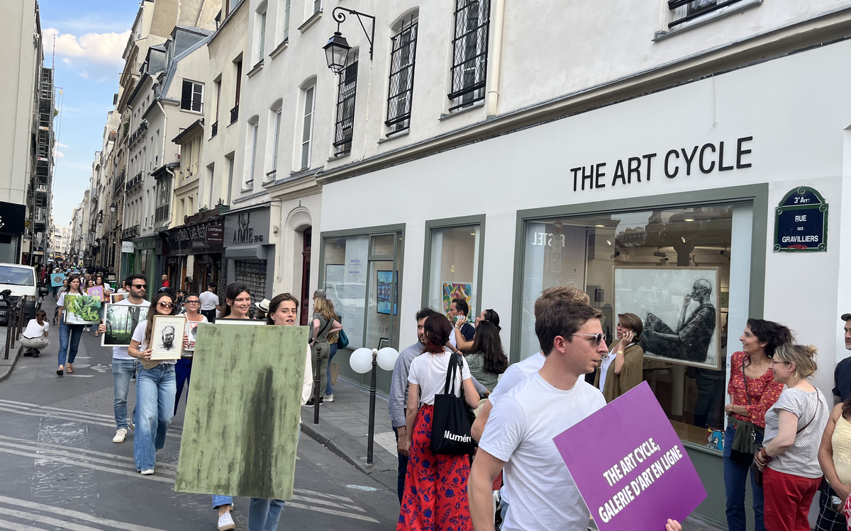 Defilé dans les rues de Paris - Juin 2023