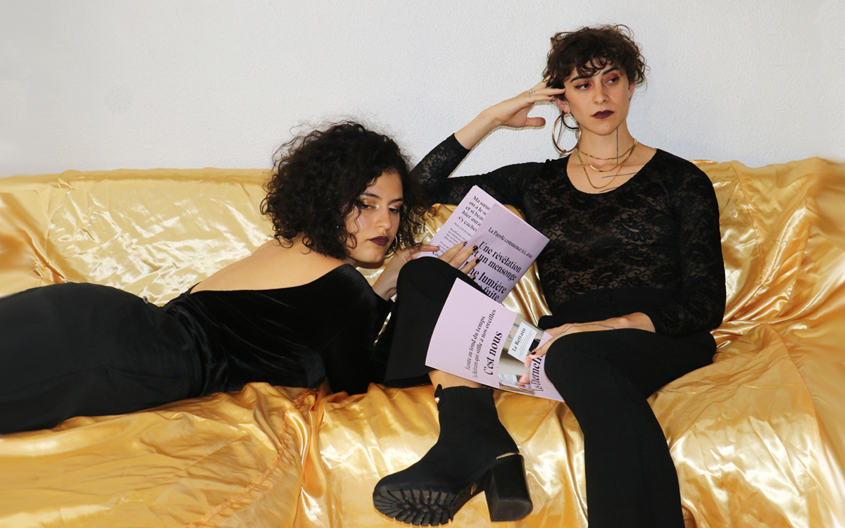 Photo de Luz Volckmann et Vinciane Mandrin 