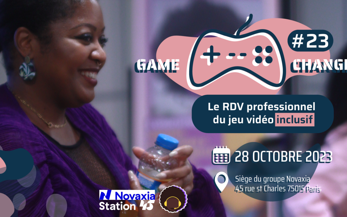 Afrogameuses Game Changers évènement du jeu vidéo inclusif