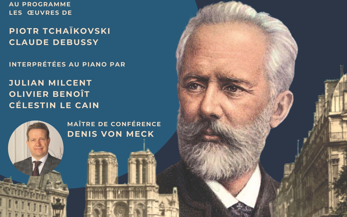Affiche de la conférence Tchaikovski et la France