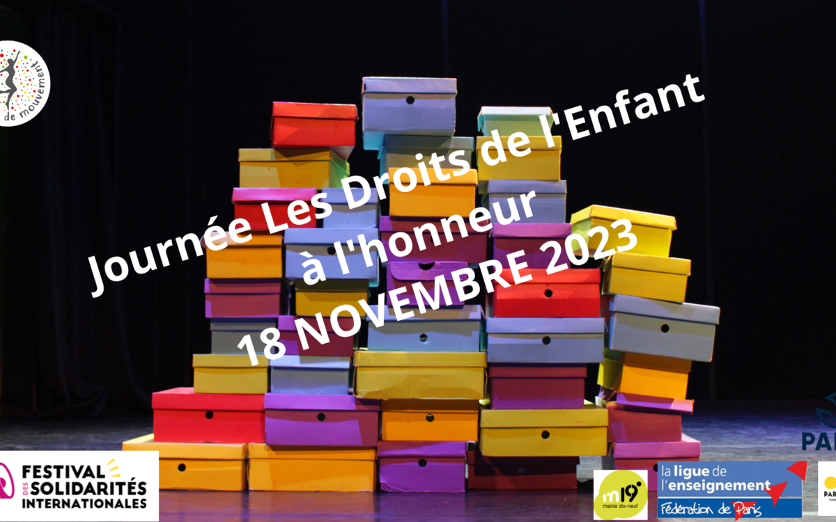 Journée des droits de l'enfant à l'honneur le 18 NOVEMBRE 2023