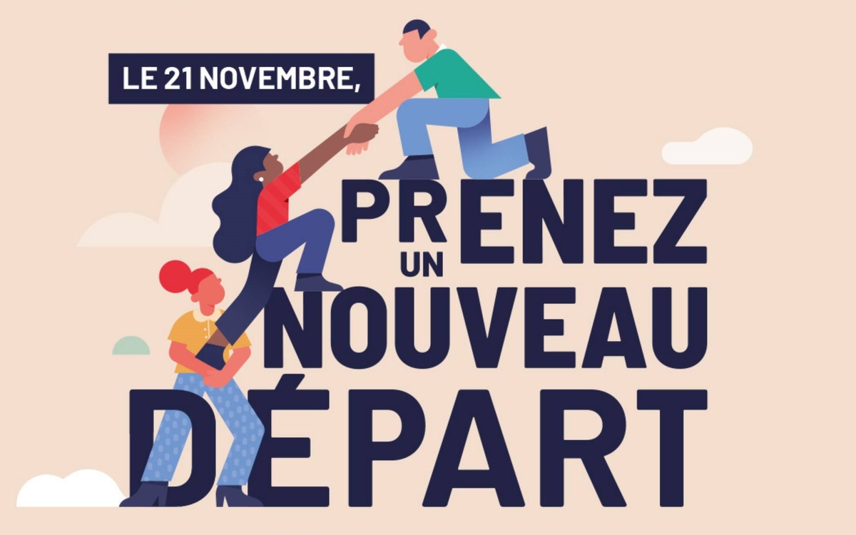 Affiche Salon Nouvelle vie professionnelle