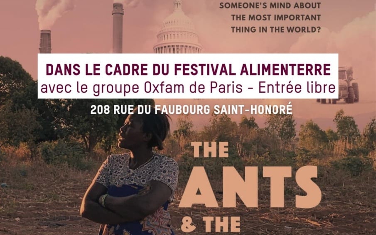 Ciné Débat Festival Alimenterre, le 16 novembre 2023 à 19h- Oxfam France groupe local Paris - Espace Beaujon