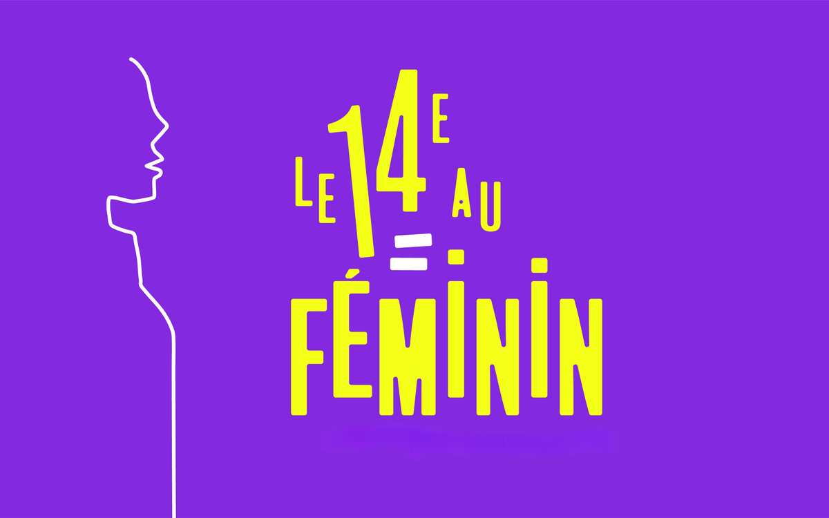 Visuel du 14e au féminin