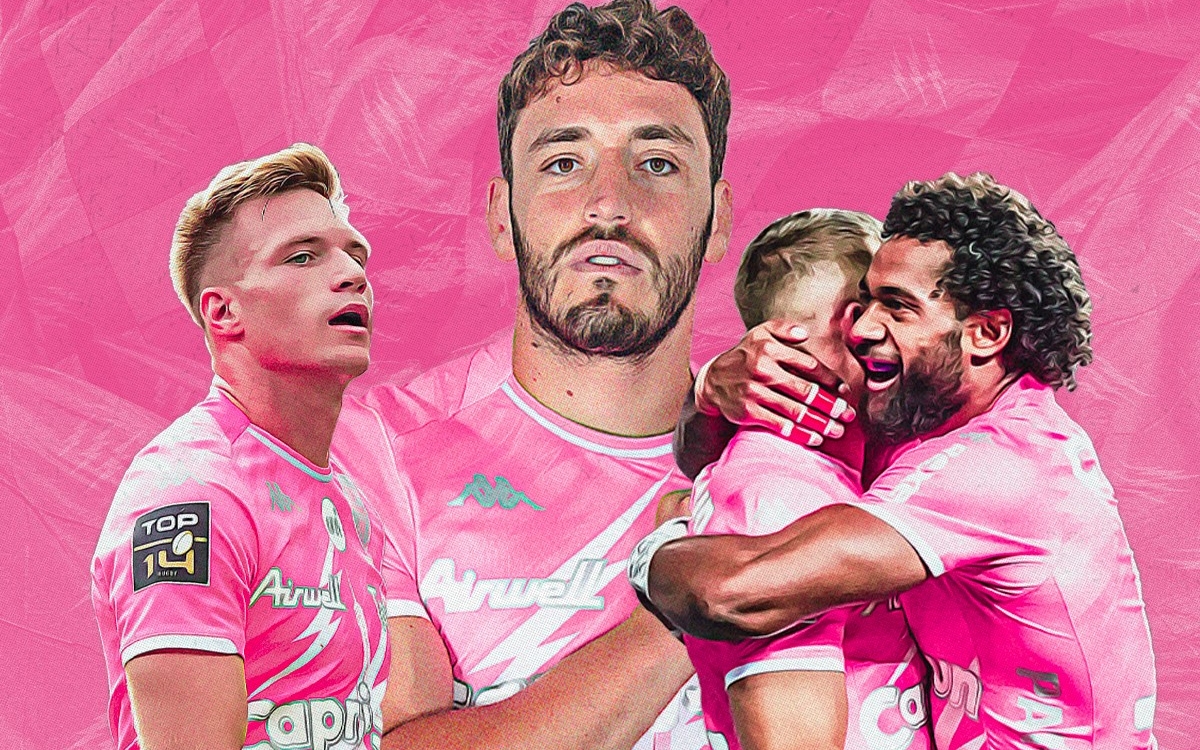 Des joueurs de rugby du Stade Français 