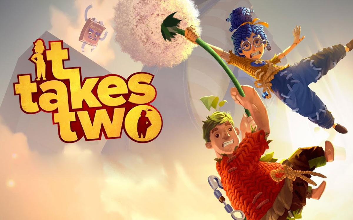 Image du jeu It Takes Two, avec les deux personnages principaux