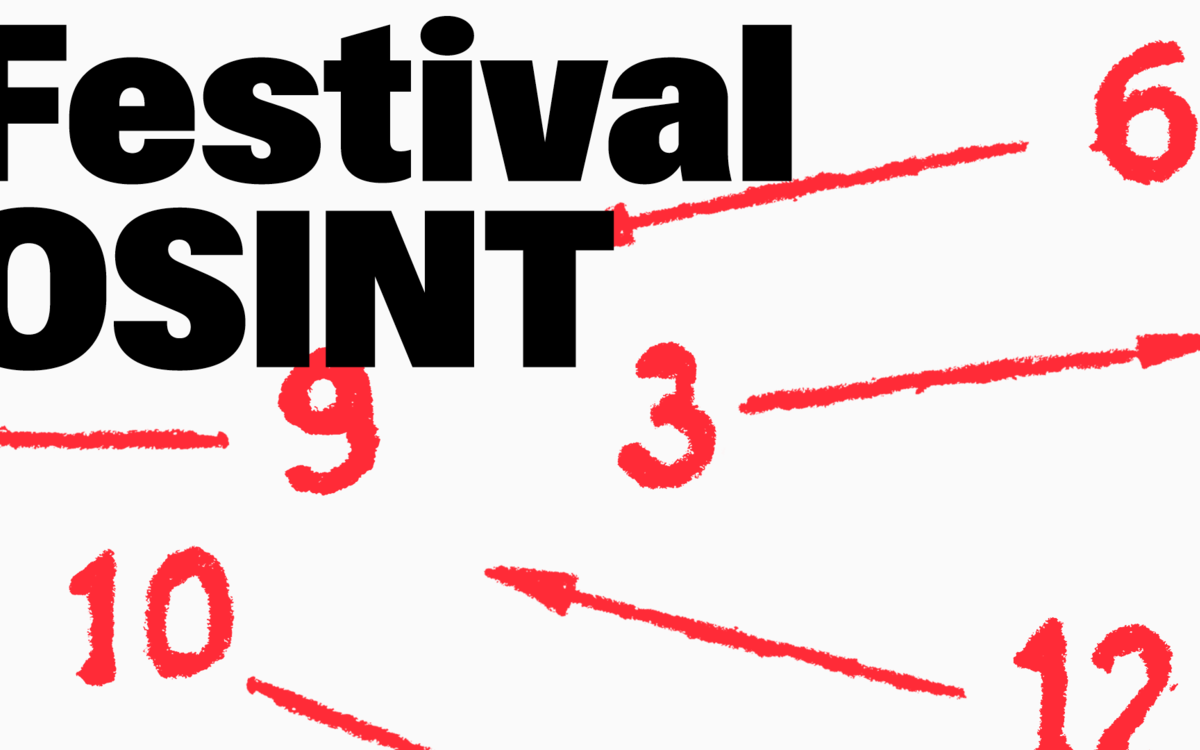 Bannière Festival OSINT