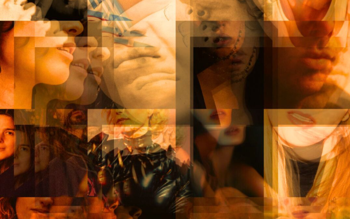 Un montage photos de trois artistes sur l'édition 2023