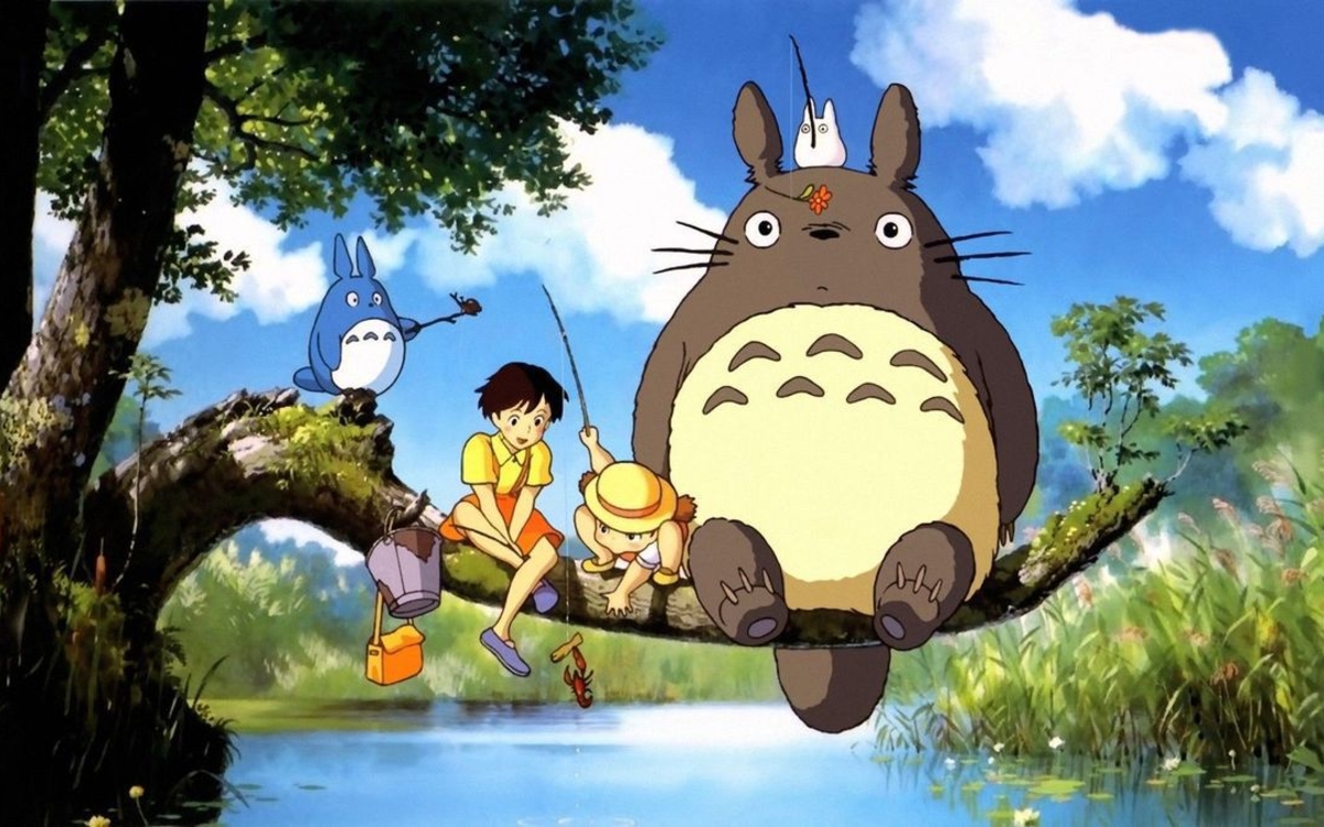 Mei, Satsuki et Totoro 