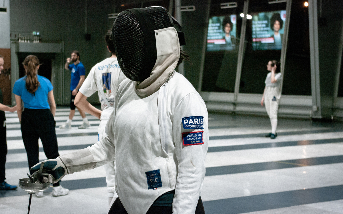 Escrimeuse du paris université club