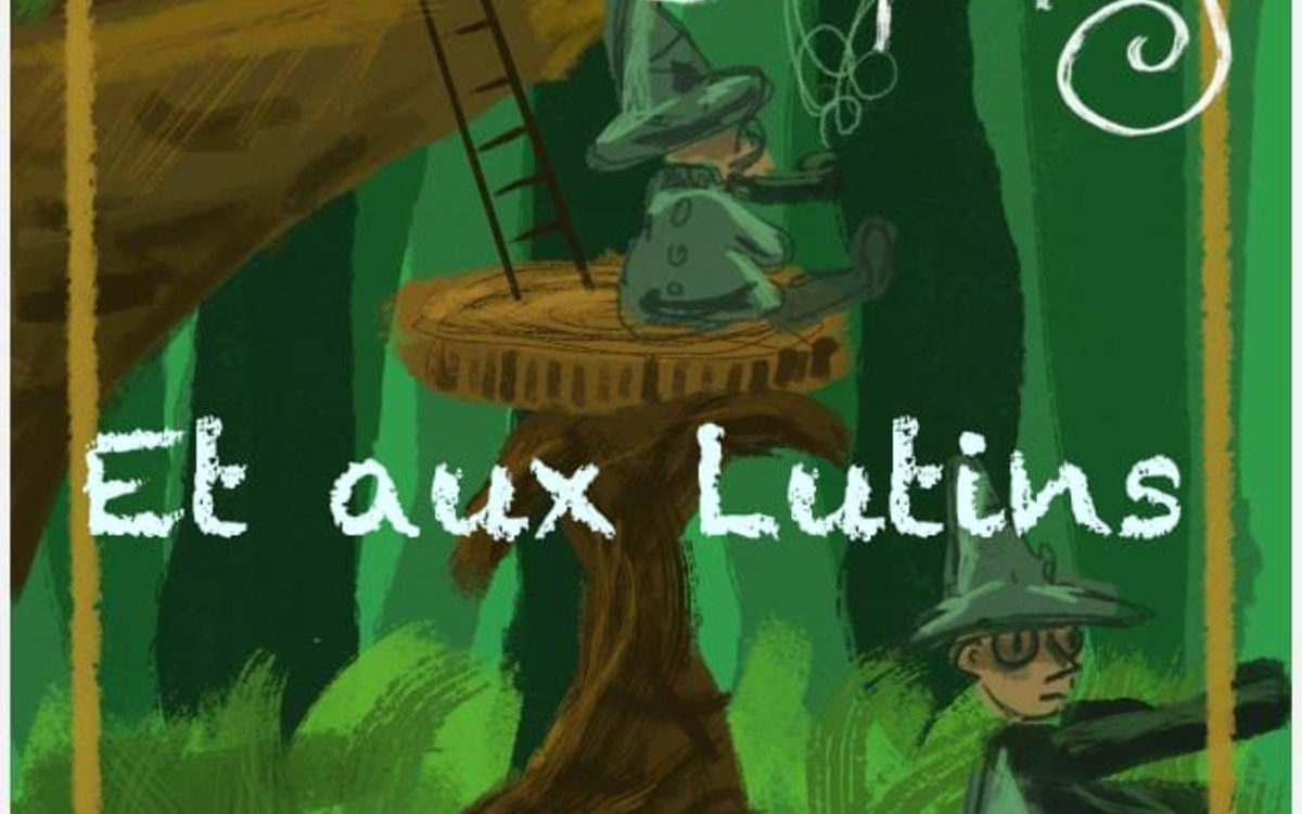 L'affiche montre des petits lutins dans le ville de Paris !