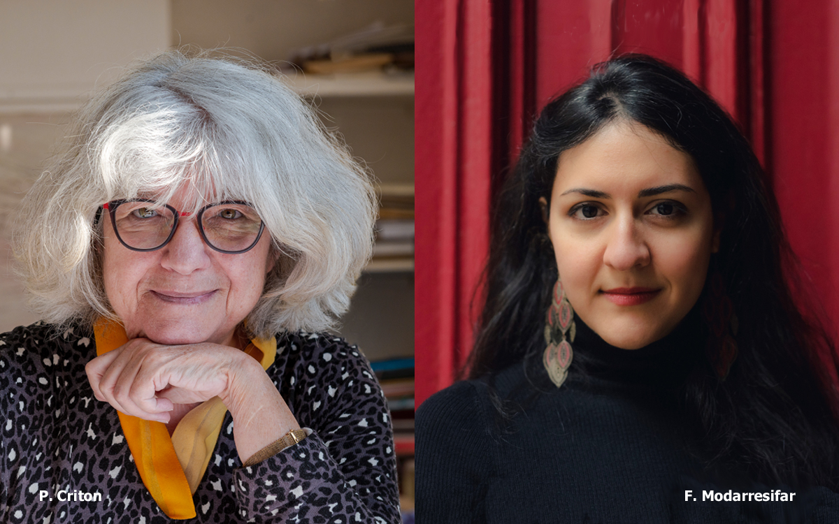 Photos portraits de Pascale Criton et Farnaz Modarresifar