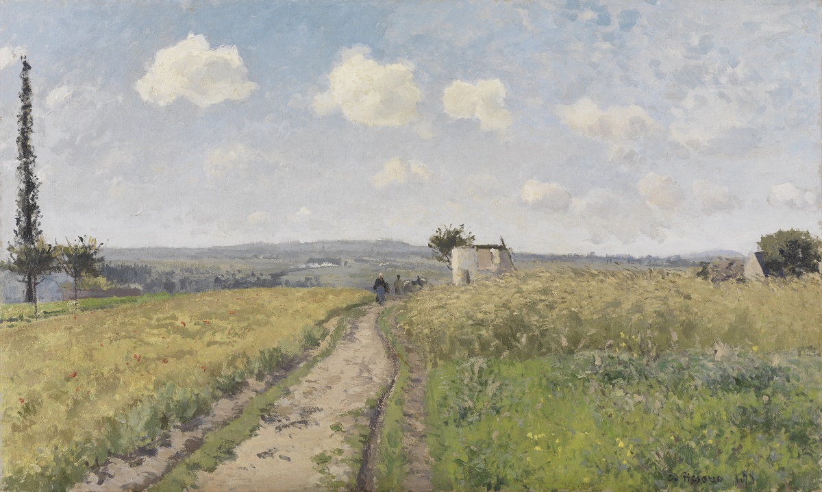Camille Pissarro (1830 -1903) - Une matinée de mois de juin