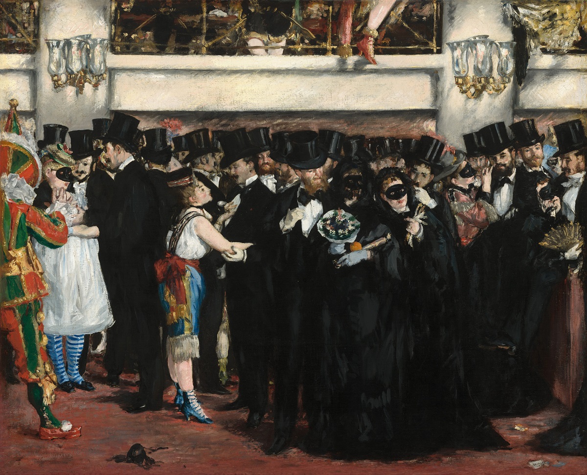 Edouard Manet (1832 -1883) - Bal masqué à l'opéra