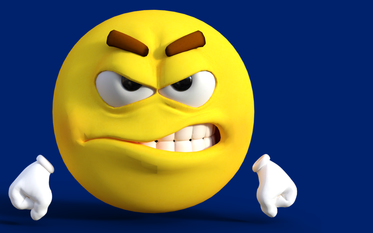 Emoticone colère