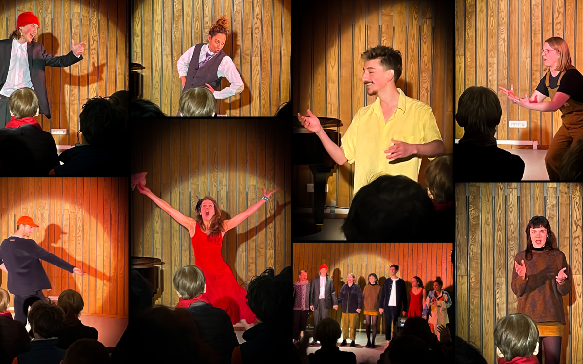 étudiants du Théâtre école de la Chanson