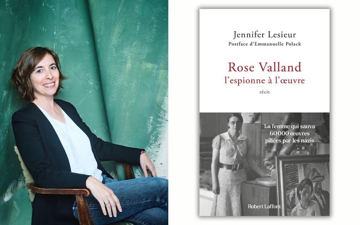 Photo de Jennifer Lesieur autrice de Rose Valland l'espionne à l'oeuvre