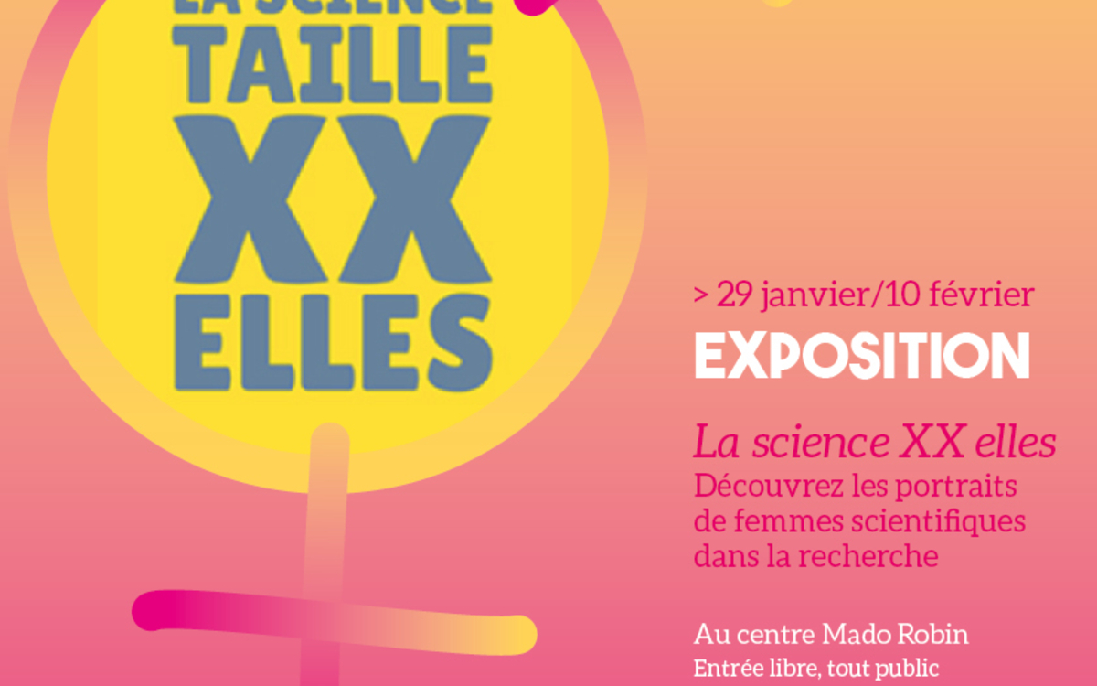 affiche de l'expo XX elles dans le cadre du festival de l'égalite 2024