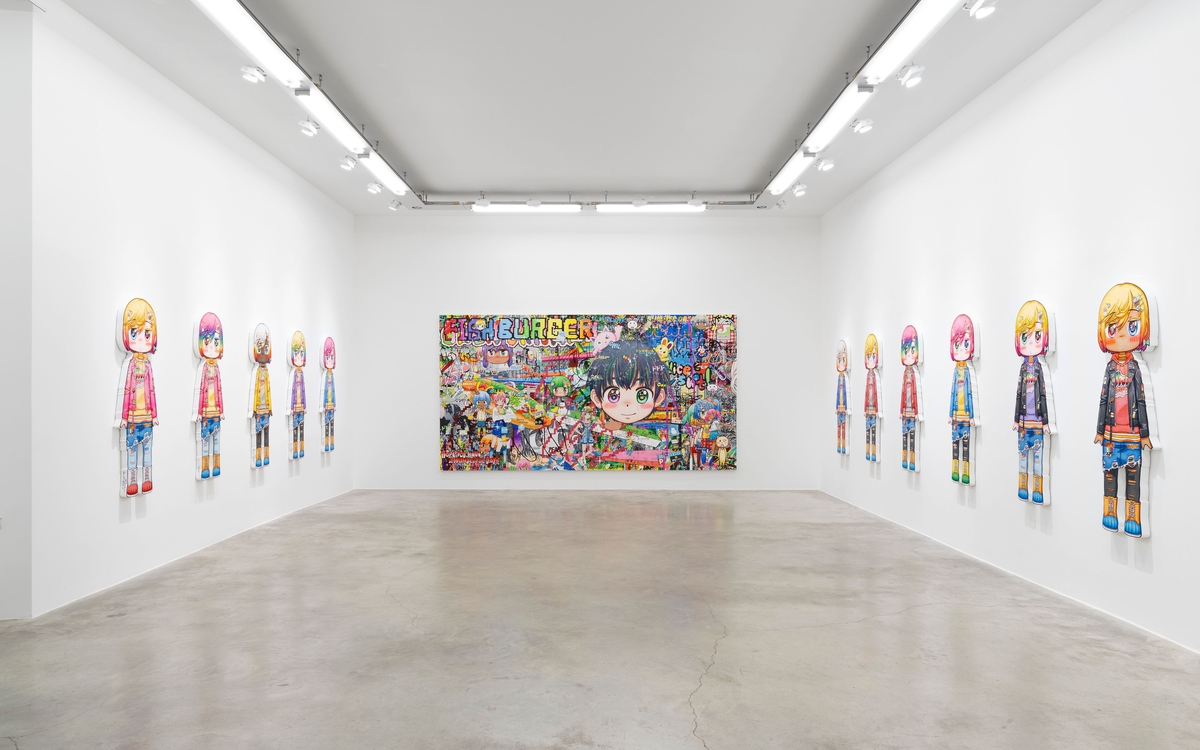 Mr. Invoke It and a Flower Shall Blossom à la galerie Perrotin