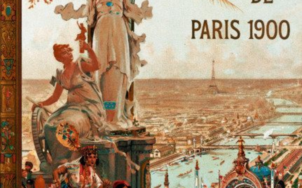 Affiche de l'exposition universelle de Paris 1900