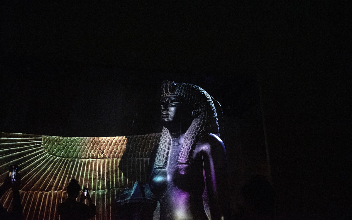 L'Egypte des pharaons, de Khéops à Ramsès II à l'Atelier des Lumières (1/1)