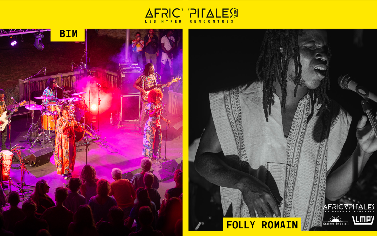 3ème édition d'Africapitales : concerts du BIM + Folly Romain à FGO-Barbara