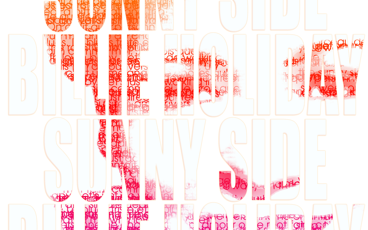 Visuel Billie Holiday Sunny Side - Reprise 2024