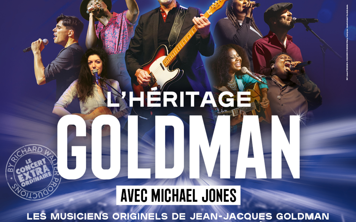 Le concert L'héritage Goldman le mardi 05 mars 2024 au Dôme de Paris à 20h30
