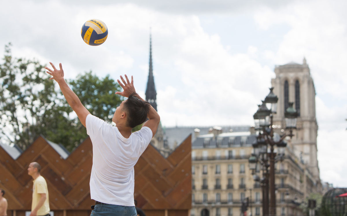 Beach Volley.