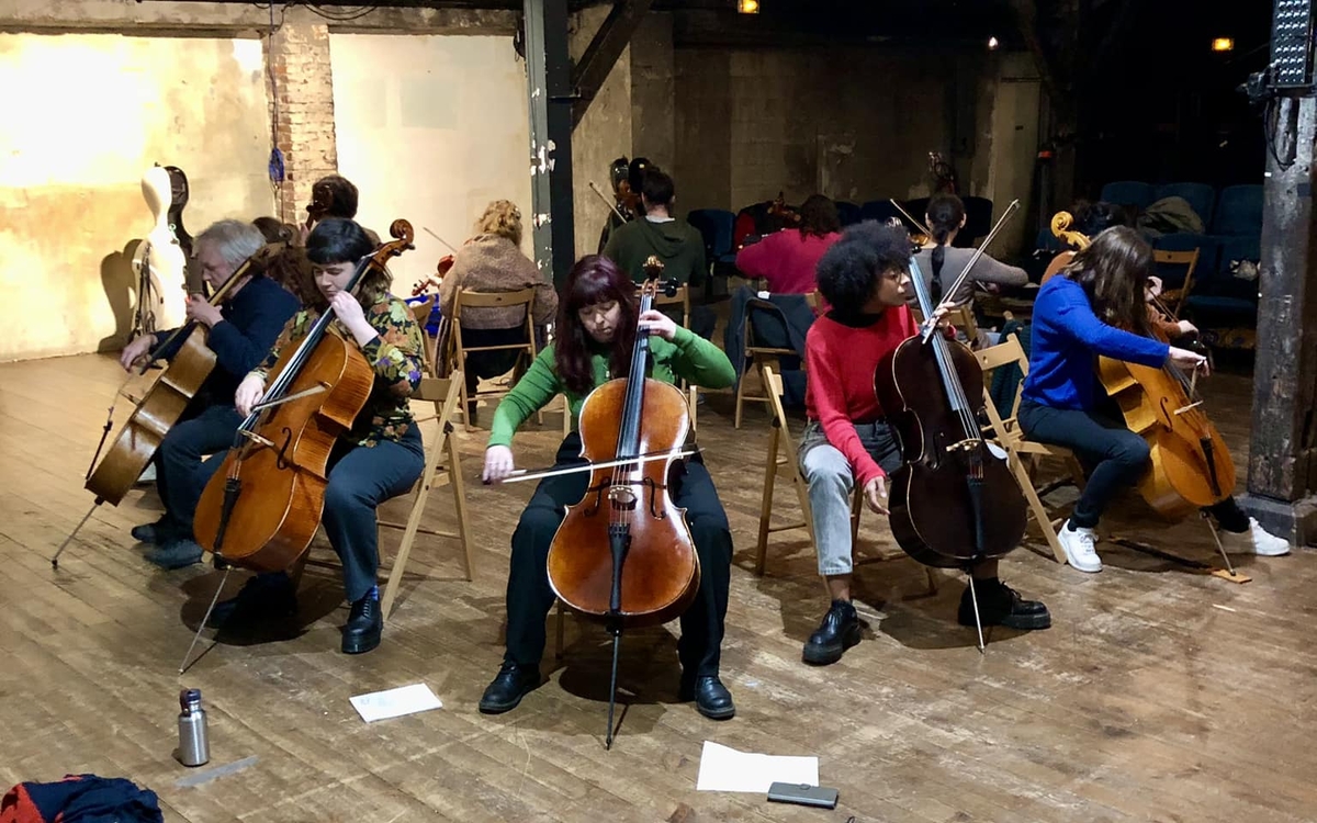 Atelier improvisation aux cordes avec le Duo Brady