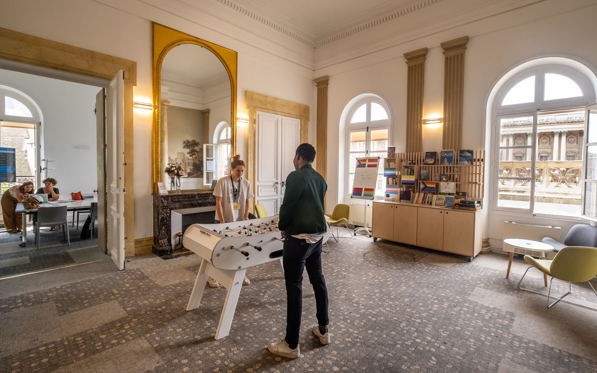 Salle de détente du qj
