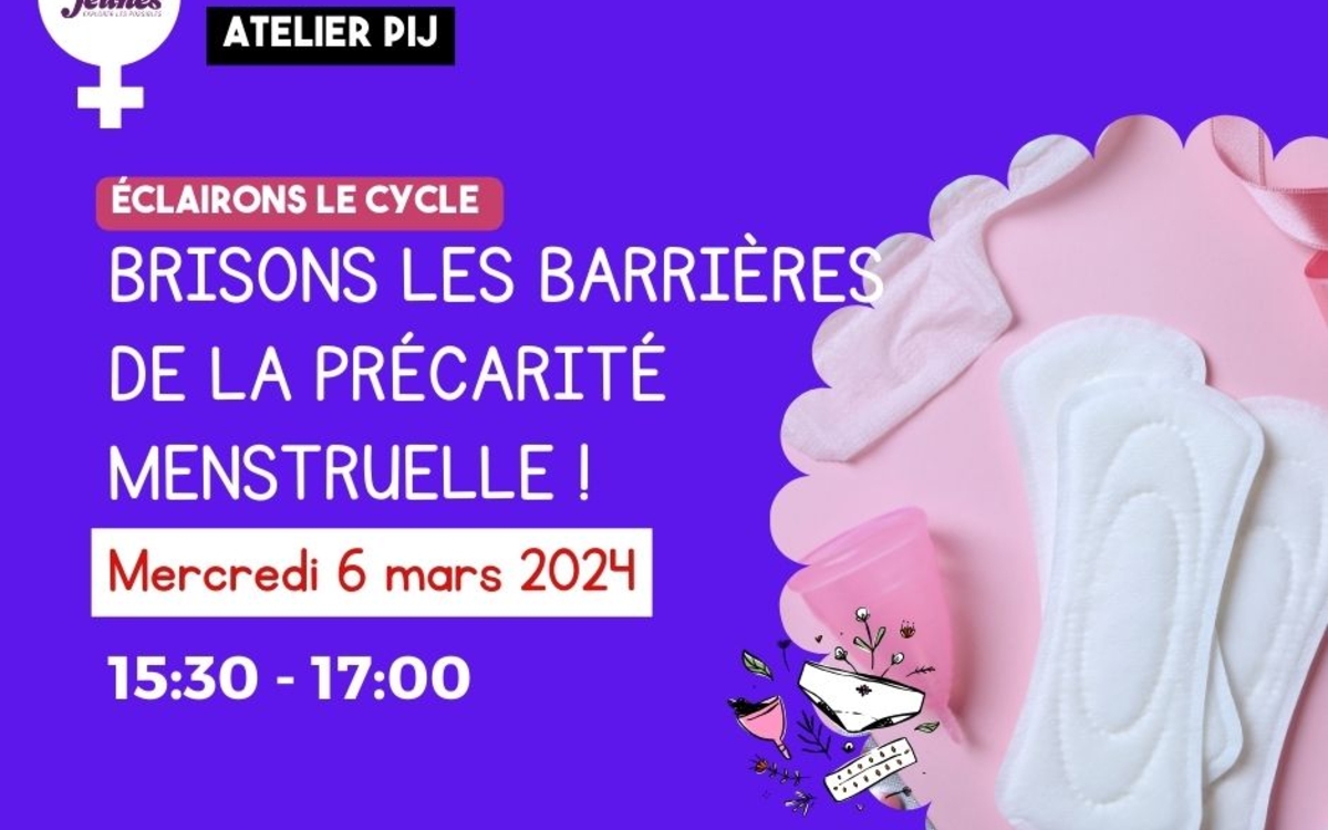 Atelier PIJ : brisons la précarité menstruelle