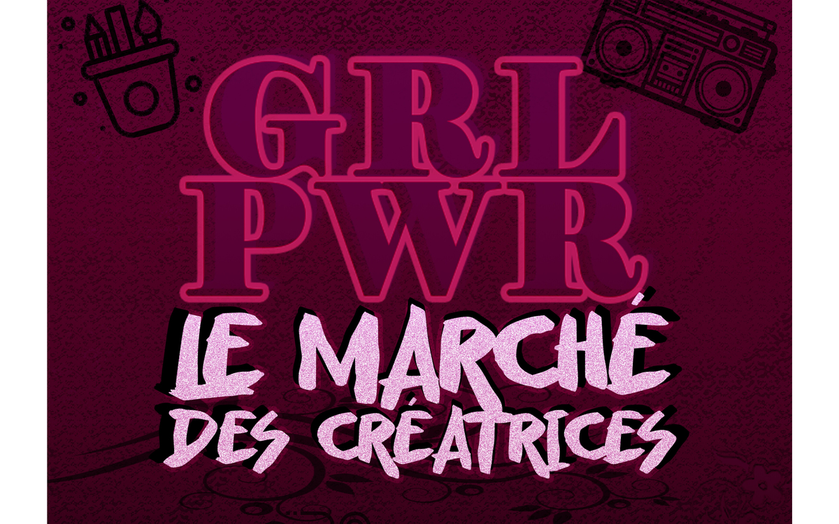 Affiche d'un des événements de Mars : Le Marché des Créatrices