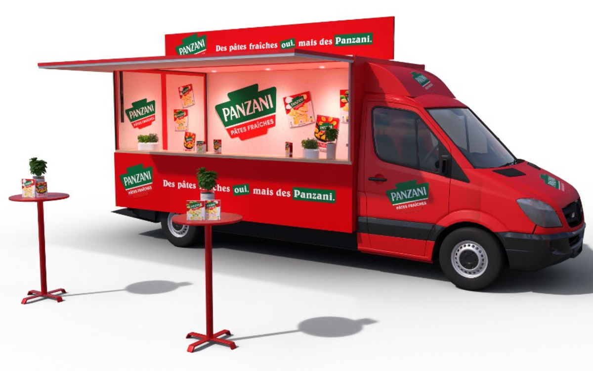 Food Truck Panzani fait la tournée des régions !