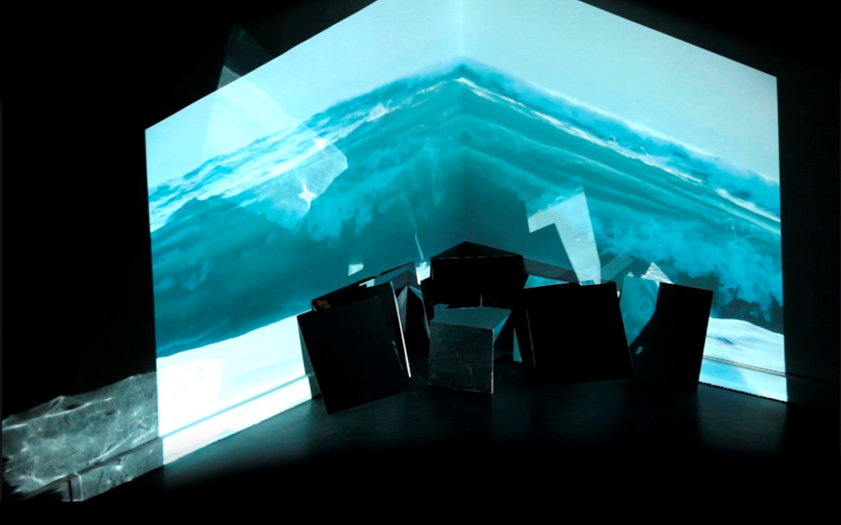 Une installation permettant de s'interroger sur les changements presque programmés affectant la planète, tout en gardant espoir.