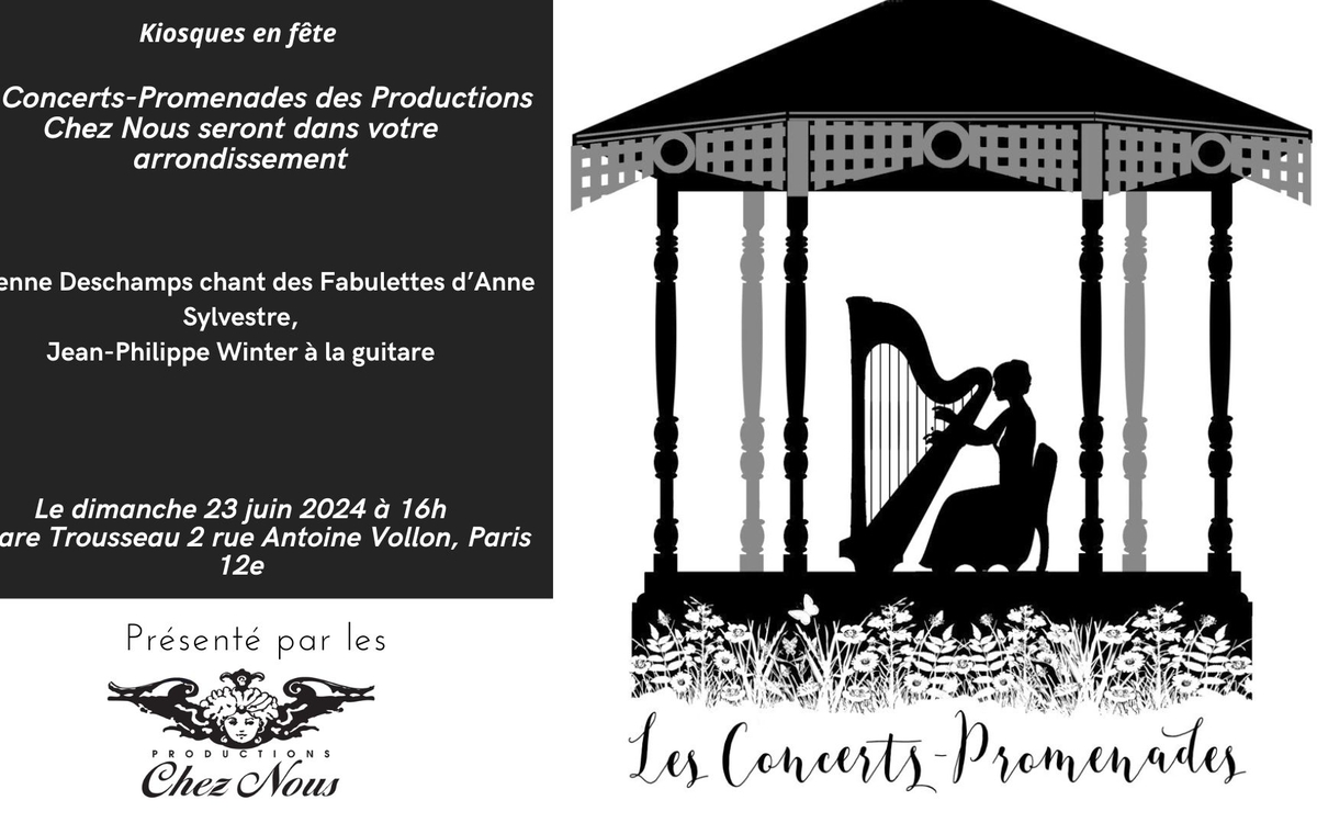 Concert-Promenade : "FABULETTES" Le 23 juin 2024