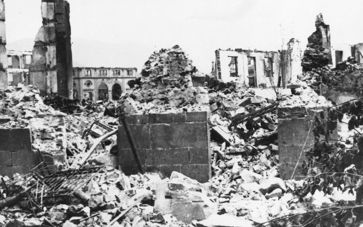 Guernica bombardée 27 avril 1937