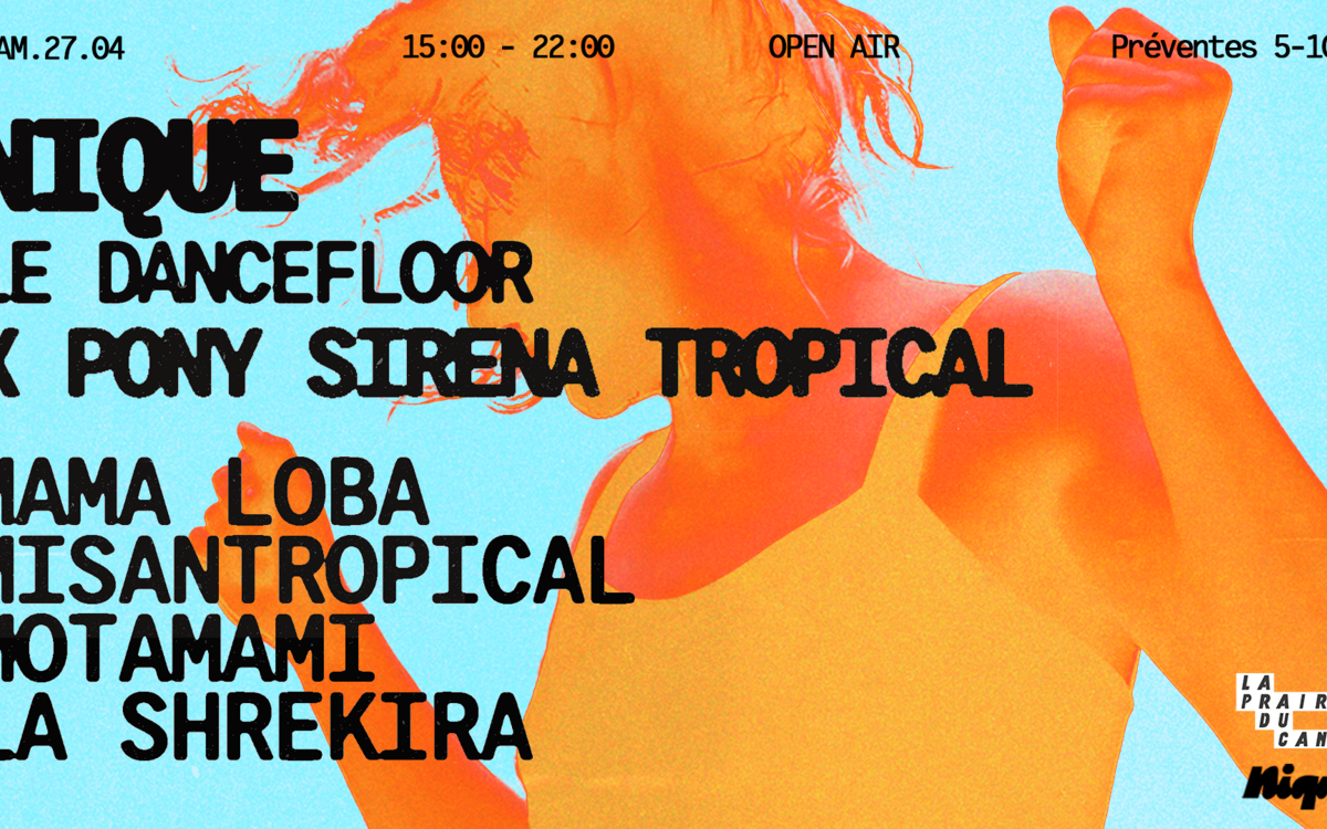 Le retour des beaux jours et des open-air a sonné. Rendez-vous le samedi 27 avril de 15h à 22h à la Prairie du Canal. On s’envole direction les terres de reggaeton, salsa, dembow, baile funk, merengue, guaracha… La recette : soleil, buenas energías & pas de répit sur le dancefloor. Rendez-vous le samedi 27 avril de 15h à 22h, à La Prairie du Canal. 