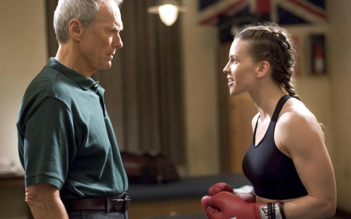 Image du film Million Dollar Baby (2004) avec Clint Eastwood et Hilary Swank