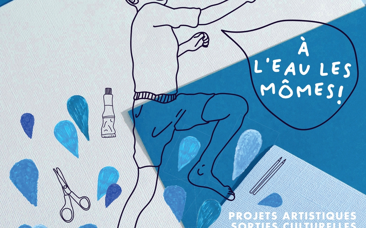 Affiche annonçant les vacances créatives