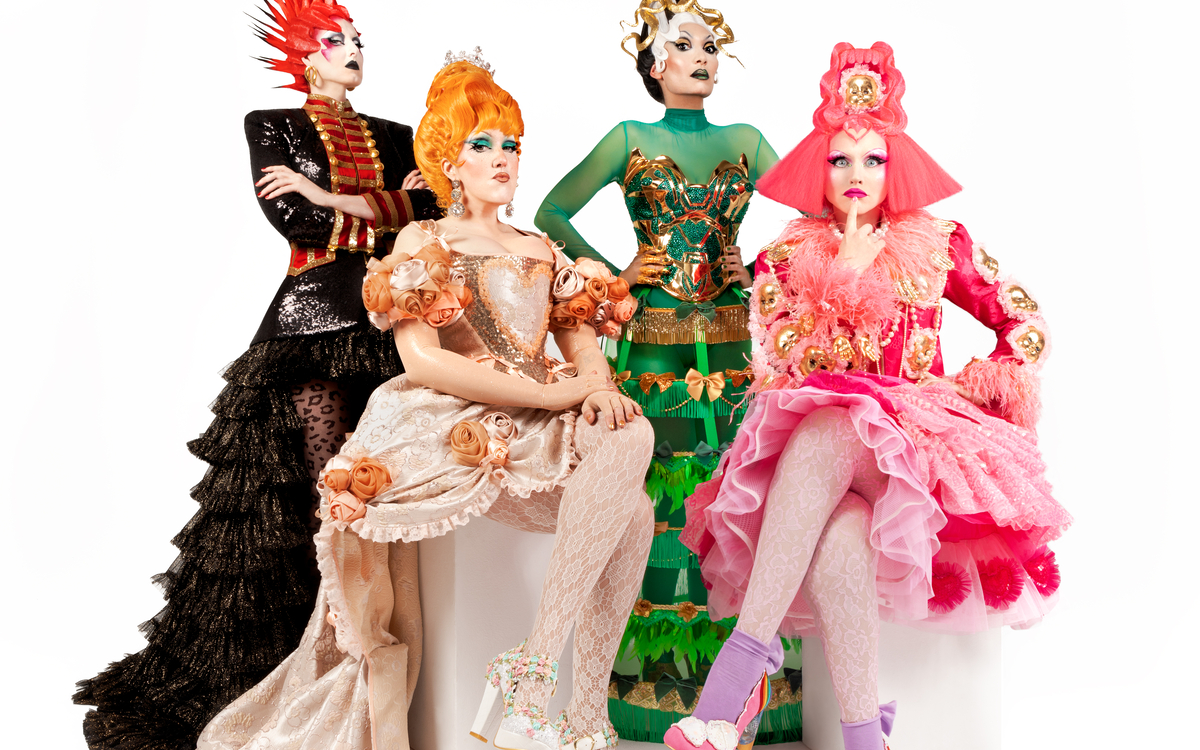 Photo de groupe de le troupe des D.I.V.A