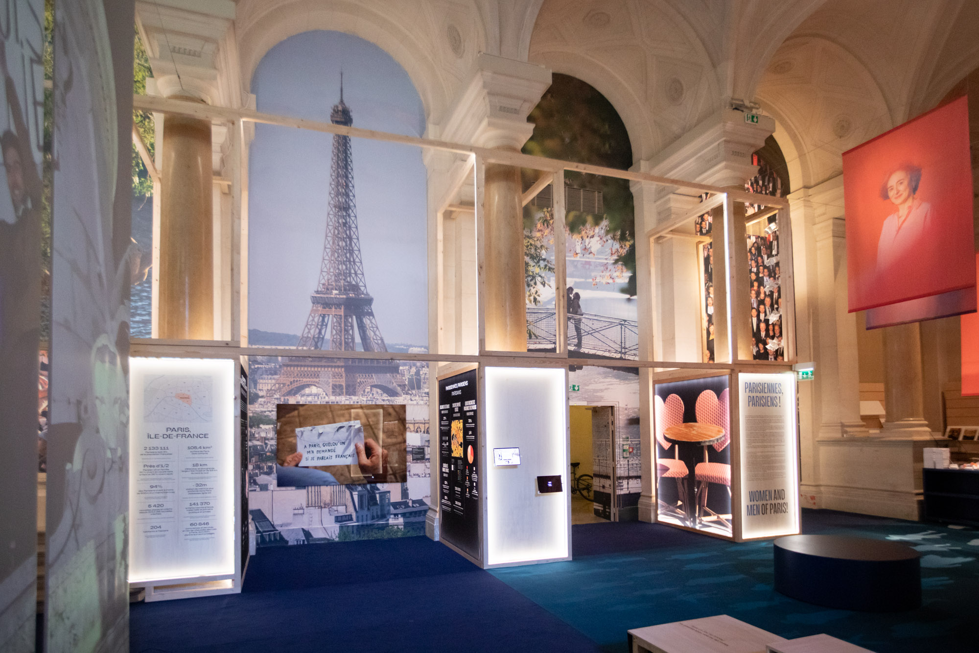 L'exposition Paris ! à l'Hôtel de Ville.