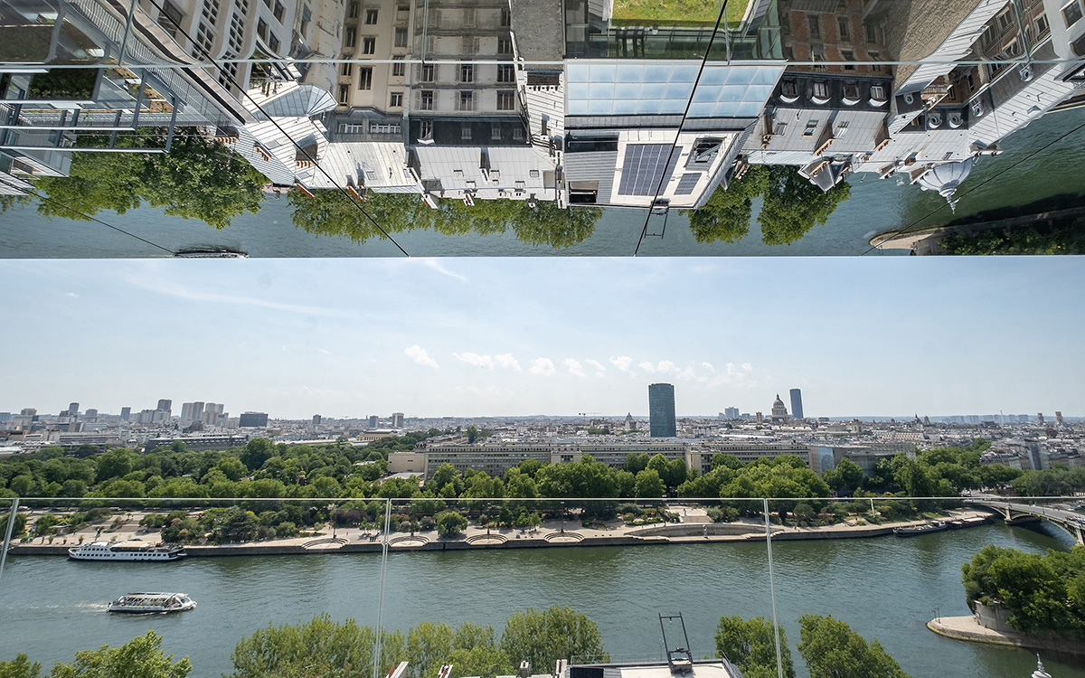 La Seine et son reflet