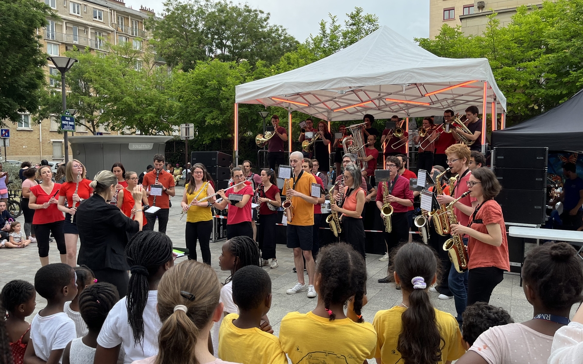 Phot de la fanfare La Sirène de Paris