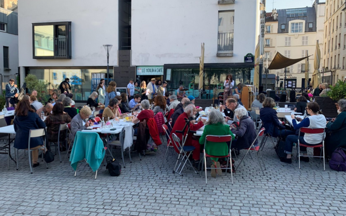 Place de la Garenne, samedi 8 juin 2024, soirée italienne avec initiation à la tarentelle, repas italien puis concert avec I Carbonari