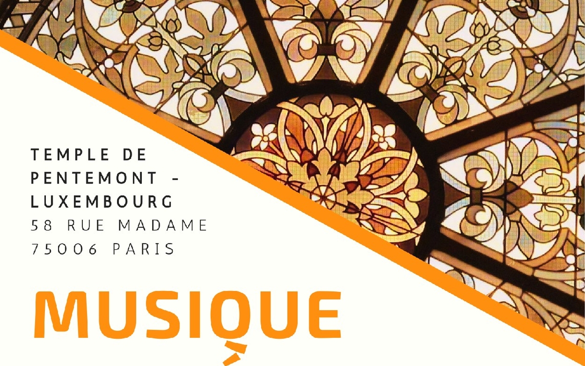 Affiche concert musique sacrée