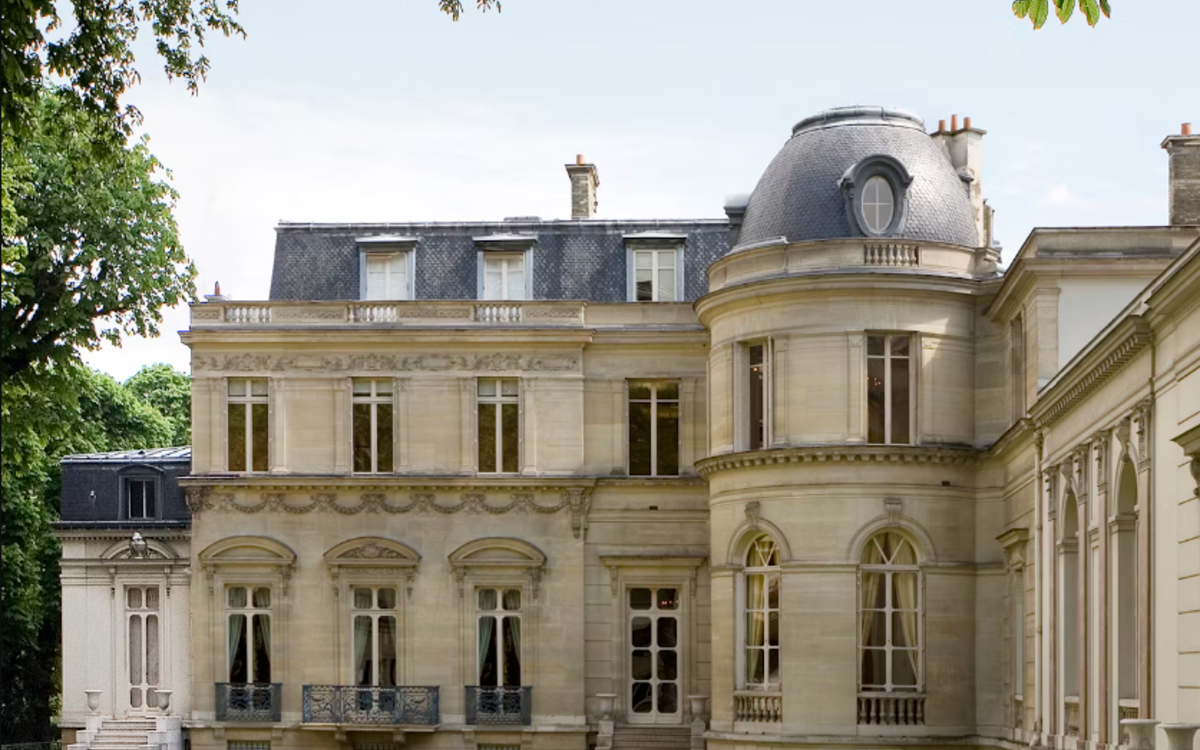 Le musée Marmottan Monet en extérieur, aux beaux jours
