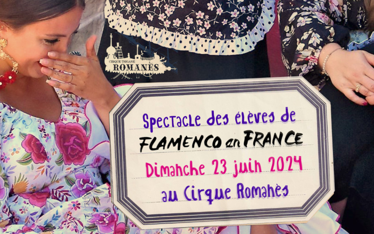 Affiche de flamenco en France 
