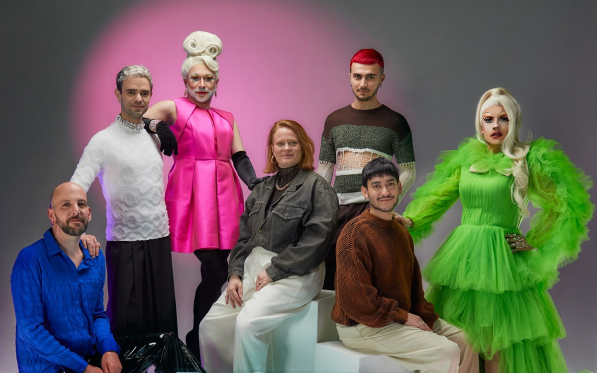 L’équipe du collectif Discoquette prend la pose